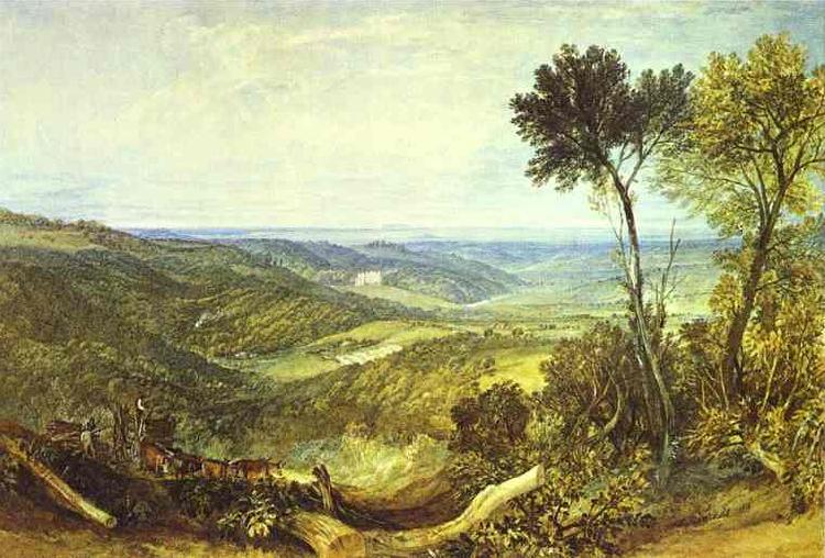 J.M.W. Turner The Vale of Ashburnham oil painting image